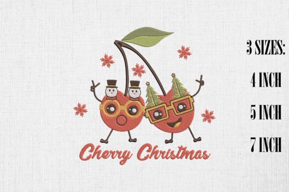 Cherry Christmas Cute Cherries Xmas Review