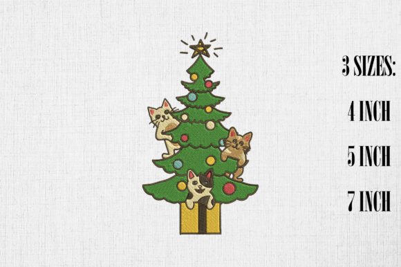 Cute Cats on Christmas Tree: A Designer’s Review