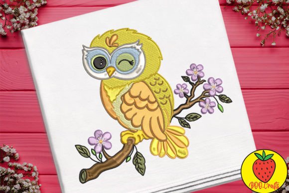 Lovely Golden Owl: A Holiday Embroidery Review