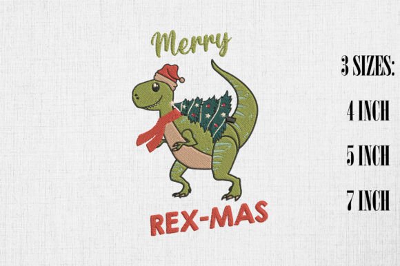Merry Rex-mas Cute Dinosaur Christmas Review