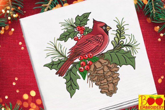 Review: Christmas Tree Cardinal Bird for Branding