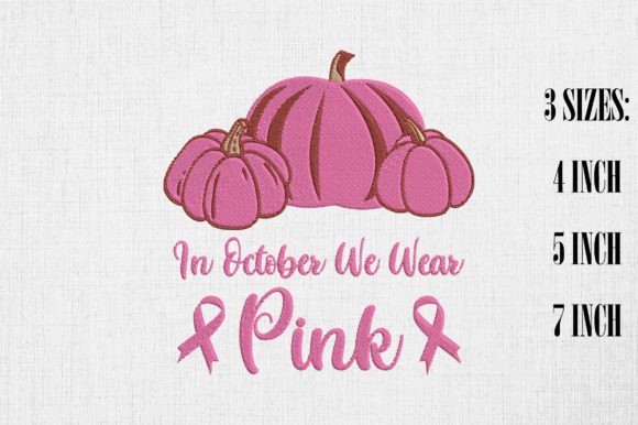 Review: In October We Wear Pink Pumpkins Design