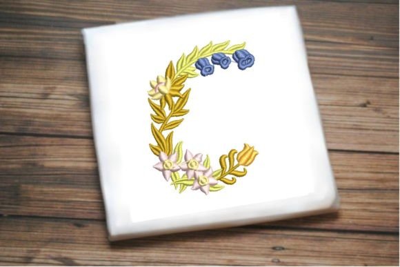 Review: Letter C in Beautiful Flower for Holiday Gifts