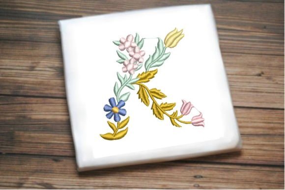 Review: Letter K in Beautiful Flower for Craft Fairs