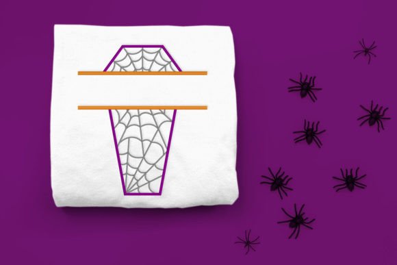 Reviewing Halloween Cobweb Coffin Split for Etsy Shops