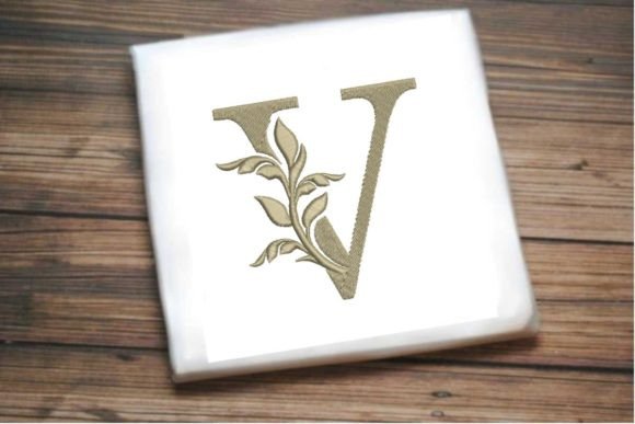 Reviewing Letter V Beautiful Monogram for Etsy Shops