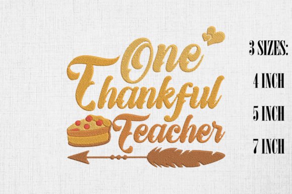 Reviewing One Thankful Teacher Thanksgiving Design