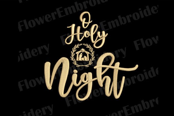 Reviewing the Christmas Nativity Embroidery Design