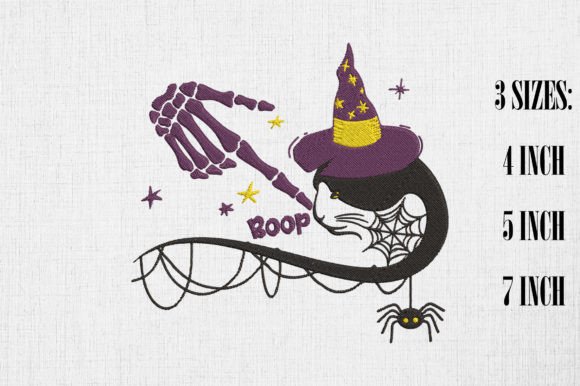 Reviewing the Halloween Skeleton Hand Boop Black Cat Design